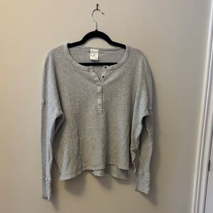 Offline By Aerie Waffle Knit Henley